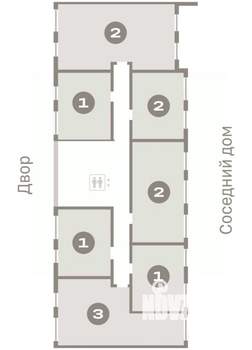 1-к квартира, вторичка, 35м2, 7/8 этаж