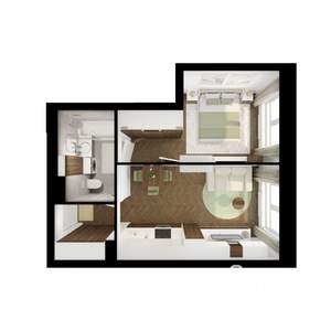 1-к квартира, вторичка, 35м2, 15/29 этаж