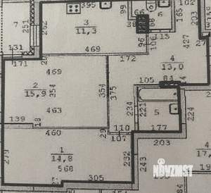 2-к квартира, вторичка, 61м2, 5/24 этаж