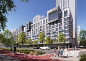 2-к квартира, строящийся дом, 59м2, 25/26 этаж