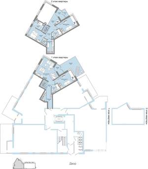 4-к квартира, вторичка, 136м2, 1/8 этаж