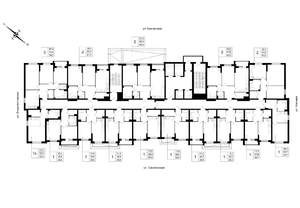 1-к квартира, строящийся дом, 37м2, 2/24 этаж