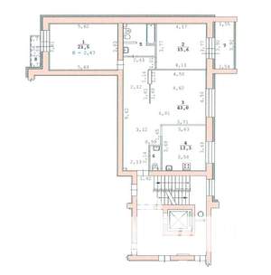 3-к квартира, вторичка, 103м2, 8/9 этаж