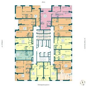 1-к квартира, вторичка, 37м2, 4/21 этаж