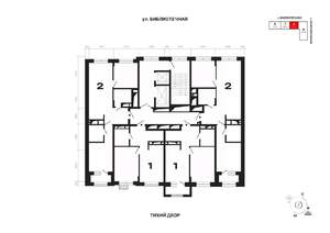 1-к квартира, вторичка, 39м2, 16/25 этаж