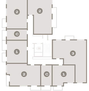 2-к квартира, вторичка, 74м2, 2/9 этаж