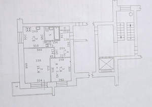 2-к квартира, вторичка, 42м2, 3/9 этаж