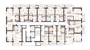 2-к квартира, вторичка, 51м2, 15/21 этаж