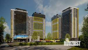 1-к квартира, вторичка, 40м2, 2/25 этаж