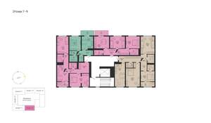 1-к квартира, вторичка, 39м2, 9/31 этаж