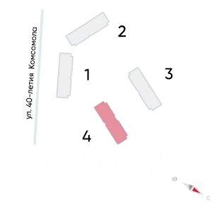 1-к квартира, вторичка, 35м2, 1/14 этаж