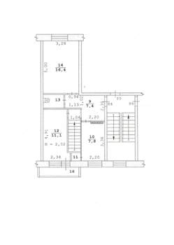 5-к квартира, вторичка, 95м2, 5/6 этаж