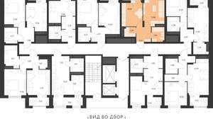 1-к квартира, строящийся дом, 36м2, 13/21 этаж