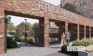 1-к квартира, строящийся дом, 44м2, 3/25 этаж