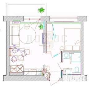 1-к квартира, вторичка, 36м2, 6/10 этаж