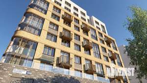 1-к квартира, строящийся дом, 45м2, 9/14 этаж