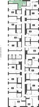 2-к квартира, вторичка, 48м2, 13/25 этаж