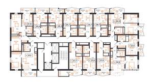 2-к квартира, вторичка, 51м2, 20/21 этаж