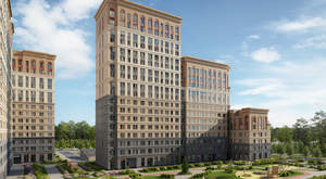 2-к квартира, строящийся дом, 54м2, 16/22 этаж