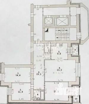 4-к квартира, вторичка, 99м2, 8/12 этаж