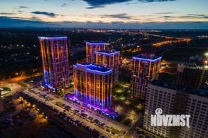 2-к квартира, строящийся дом, 65м2, 22/22 этаж