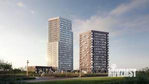 3-к квартира, строящийся дом, 57м2, 2/25 этаж