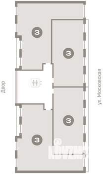 4-к квартира, вторичка, 159м2, 7/7 этаж