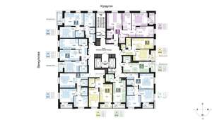 1-к квартира, вторичка, 46м2, 13/15 этаж