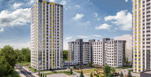 1-к квартира, сданный дом, 38м2, 1/21 этаж