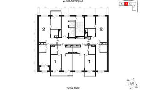1-к квартира, вторичка, 46м2, 8/25 этаж