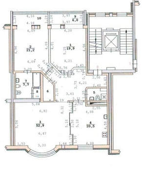 2-к квартира, вторичка, 130м2, 5/7 этаж