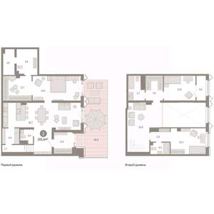 3-к квартира, вторичка, 201м2, 1/24 этаж