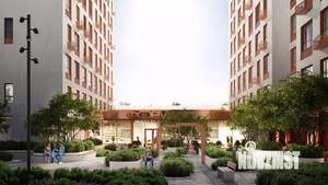 2-к квартира, строящийся дом, 73м2, 13/29 этаж