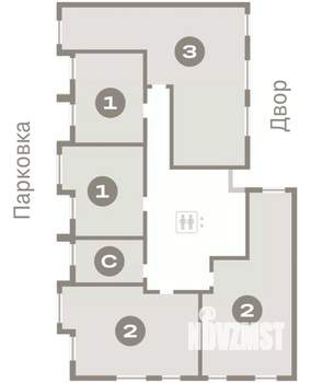 1-к квартира, вторичка, 41м2, 9/9 этаж