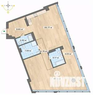 1-к квартира, вторичка, 128м2, 10/27 этаж