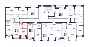 1-к квартира, вторичка, 35м2, 7/24 этаж