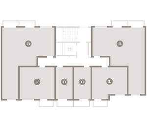 3-к квартира, вторичка, 85м2, 7/16 этаж