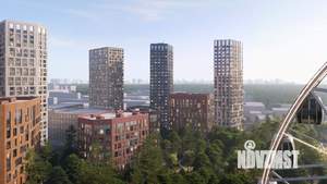 1-к квартира, строящийся дом, 38м2, 10/30 этаж