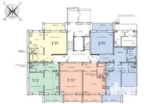 1-к квартира, вторичка, 53м2, 1/10 этаж