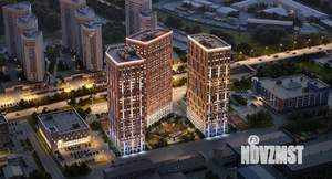 2-к квартира, строящийся дом, 48м2, 29/30 этаж