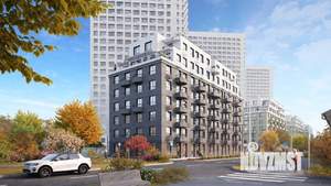 1-к квартира, строящийся дом, 41м2, 6/8 этаж
