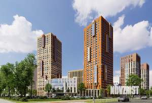 2-к квартира, строящийся дом, 63м2, 12/30 этаж