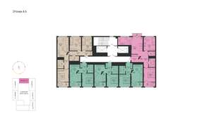 2-к квартира, вторичка, 71м2, 6/31 этаж