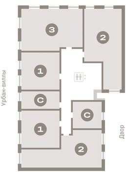 Студия квартира, вторичка, 23м2, 6/16 этаж