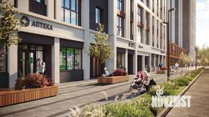 1-к квартира, вторичка, 57м2, 3/25 этаж