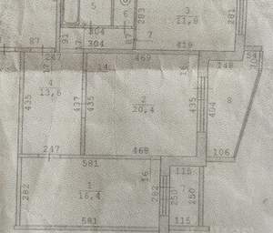 2-к квартира, вторичка, 67м2, 2/10 этаж