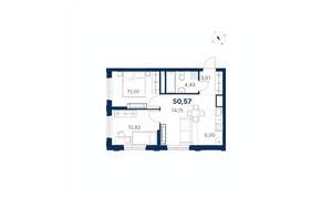 2-к квартира, вторичка, 51м2, 10/28 этаж