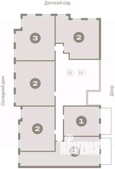2-к квартира, вторичка, 72м2, 2/15 этаж