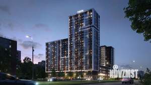 3-к квартира, строящийся дом, 75м2, 10/25 этаж