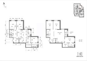 3-к квартира, вторичка, 100м2, 8/26 этаж